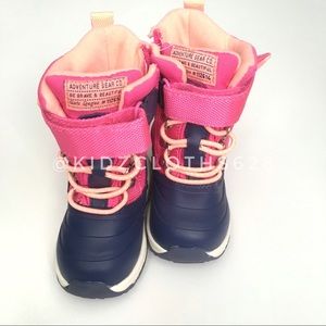 Carter’s Blue & Pink Snow Boots